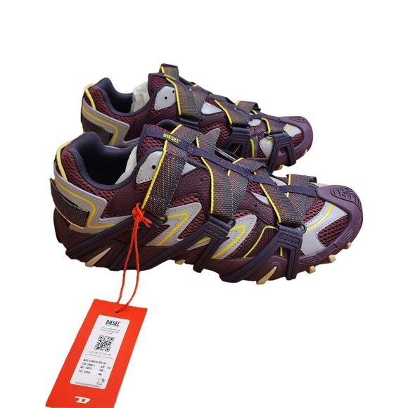DIESEL S-PROTOTYPE-CR LIMITED EDITION SHOES US 10 EUR 43 RARE GRAPE WINE PURPLE - Picture 5 of 13